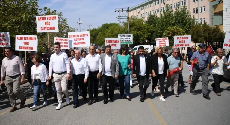 CHP Keşan: Çiftçilerin Söz Hakkı Zamanı Geldi