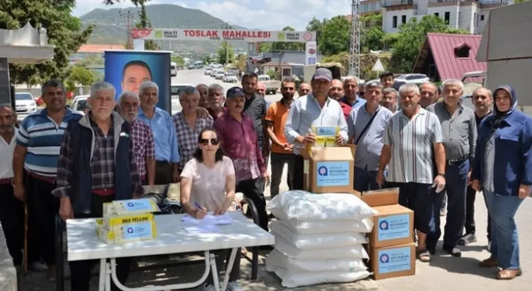 Çiftçilere kalkınma desteği