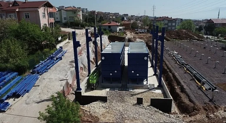 Çınarlıdere Arıtma Tesisi'nde Önemli Aşama