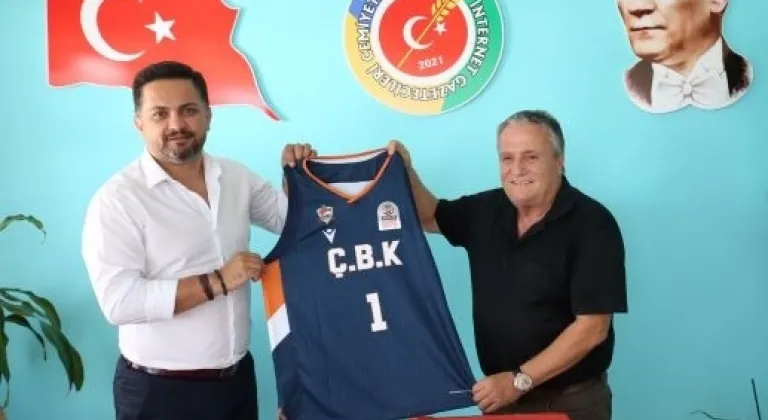 Çukurova Basketbol Kulübü Koordinatöirü Ünlü MEİGDER’i ziyaret etti