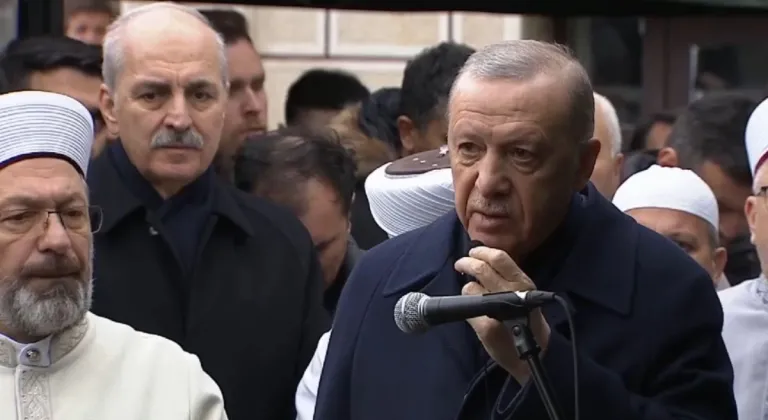 Cumhurbaşkanı Erdoğan, Gültekin ailesinin cenaze törenine katıldı