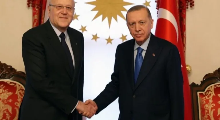 Cumhurbaşkanı Erdoğan, Lübnan Başbakanıyla görüşme gerçekleştirdi.
