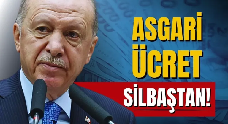 Cumhurbaşkanı Erdoğandan Asgari Ücrette 