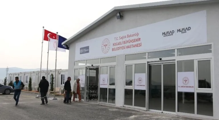 Defne'deki Kocaeli'nin hastanesinden 400'e yakın hasta şifa buluyor