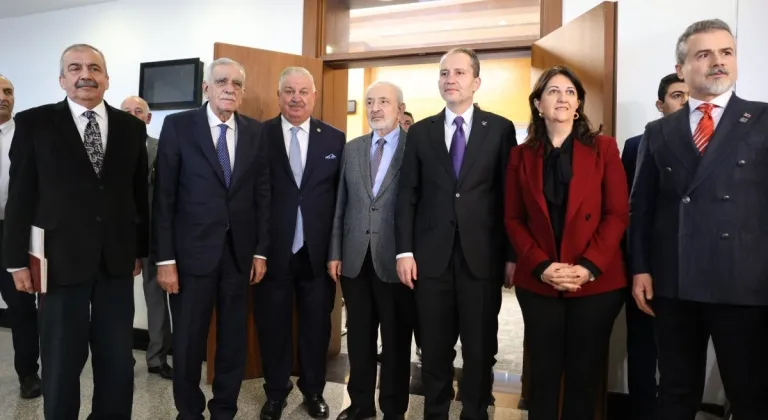 DEM Parti heyeti, Yeniden Refah Partisi ile görüştü: İmralı'ya ikinci ziyaretin tarihi belli değil