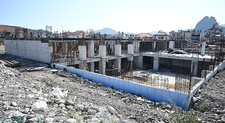 Denizcilik Fakültesi ve yurt binasında çalışmalar devam ediyor