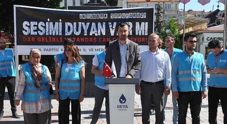 Deva Partisi Karaman İl Teşkilatı'ndan Açıklama