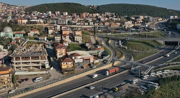 Dilovası katlı otopark son sürat ilerliyor