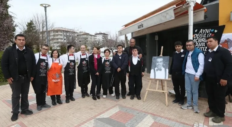 Down sendromlu Caner Gaziantep'de anıldı