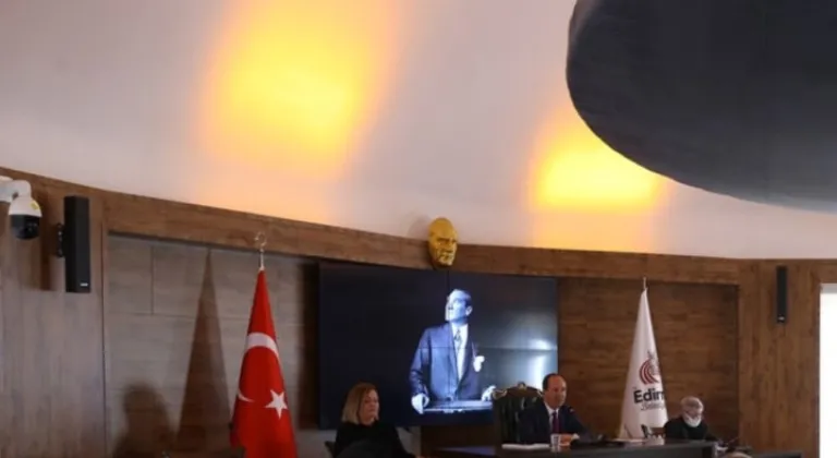 Edirne Belediyesi’nin Yeni Bütçesi Onaylandı