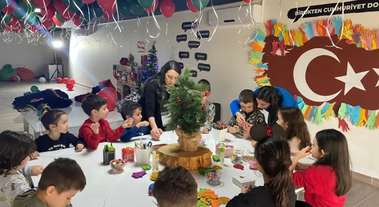 Edirne Kent Müzesi’nde Çocuklar için Yeni Yıl Atölyesi düzenlendi.