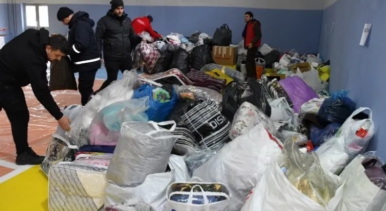 Edirne Keşan deprem bölgesi için tek yürek oldu