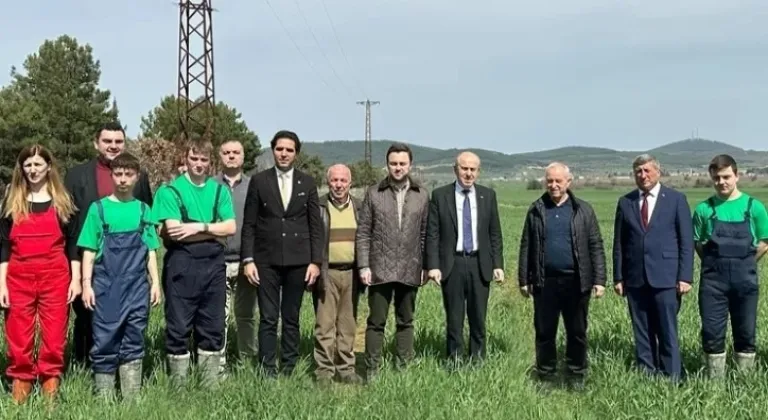 Edirne Keşan'da Geleceğin Tarımcıları Hasat İçin Hazırlanıyor