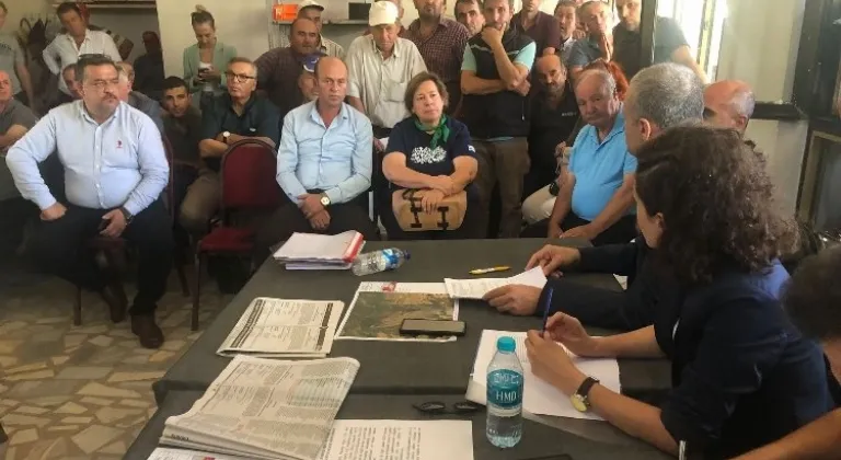 Edirne'de iki köyden tarım arazisine GES tepkisi!