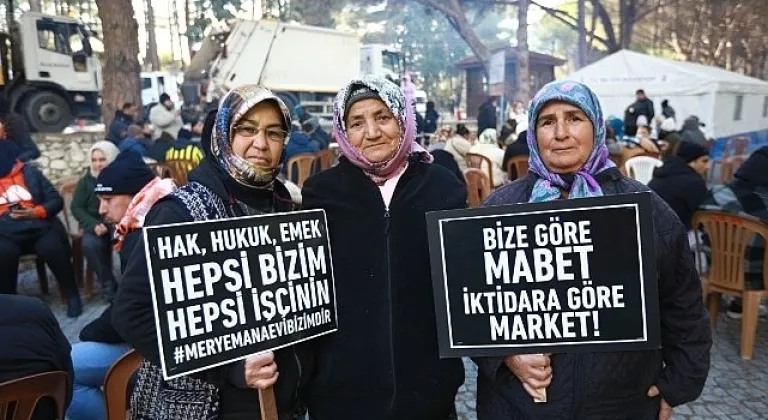 Efes Selçuk'ta emekçilerin nöbeti sürüyor: Ekmeğimizden, aşımızdan asla vazgeçmeyeceğiz!