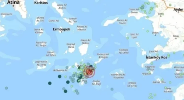 Ege’de Deprem Hareketliliği! 6 Günde 450’den Fazla Sarsıntı