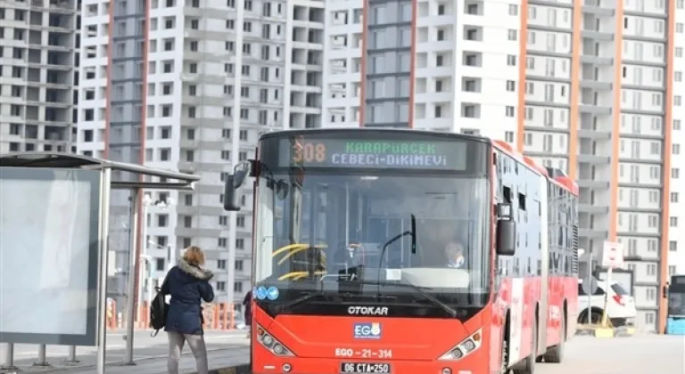 EGO’dan Karapürçek’e alternatif otobüs güzergahı