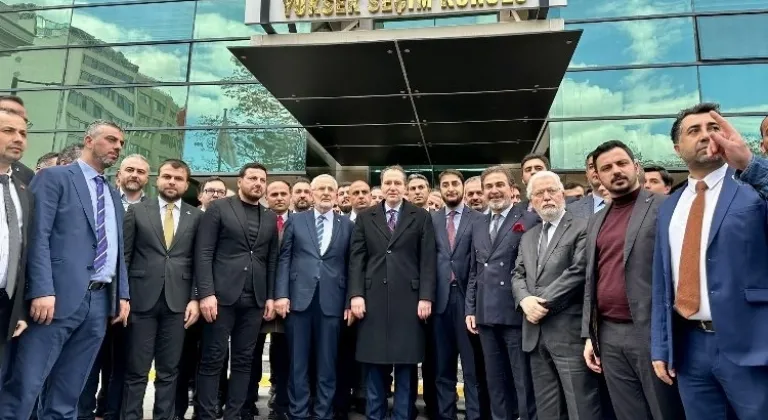 Erbakan YSK'ya resmi başvurusunu yaptı