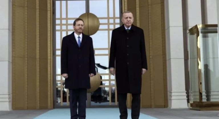 Erdoğan, Herzog ile görüştü