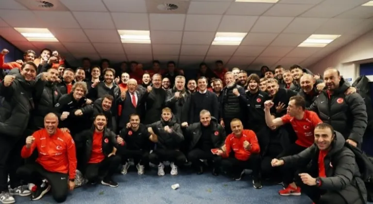 Erdoğan’dan A Millî Futbol Takımı‘na tebrik telefonu