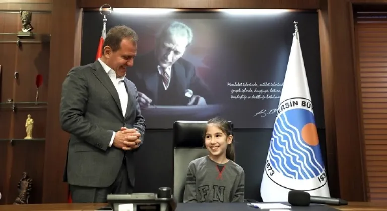 Esma Başkan Seçer’in Koltuğuna Oturdu, Taleplere yanıt verdi