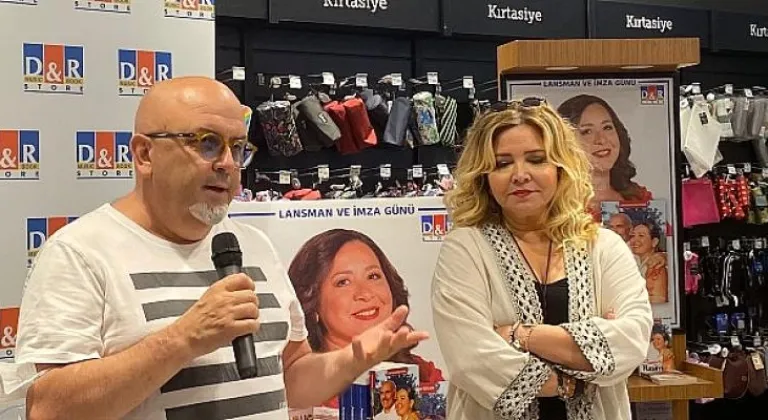 Esra Kazancıbaşı Öztekin Rasim Öztekin’e ithaf ettiği kitabını ilk kez D&R’da tanıttı