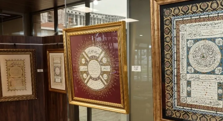 Eyüpsultan'da Hilye-i Şerif sergisi açıldı