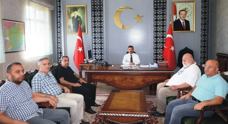 Gazeteciler, Kaymakam Soysal ile bir araya geldi