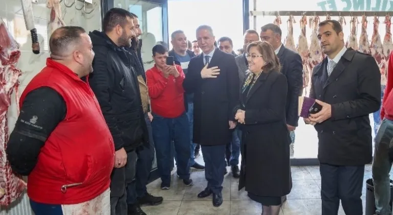 Gaziantep Et Borsası ve Et Hali'ne ziyaret
