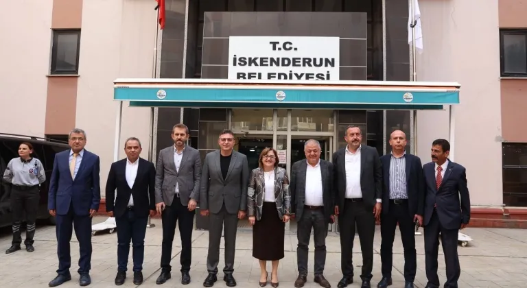 Gaziantep’ten İskenderun’a altyapı ve üstyapı desteği