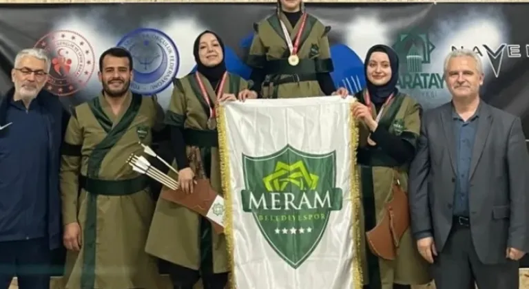 Geleneksel Okçulukta Şampiyon Meram Belediyespor