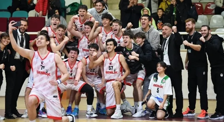 Gemlik Basketbol potada ilk galibiyetini aldı