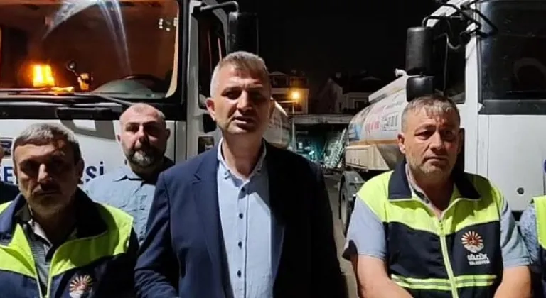 Gölcük Belediyesi Ekipleri Datça'daki Yangınla Mücadele İçin Yola Çıktı