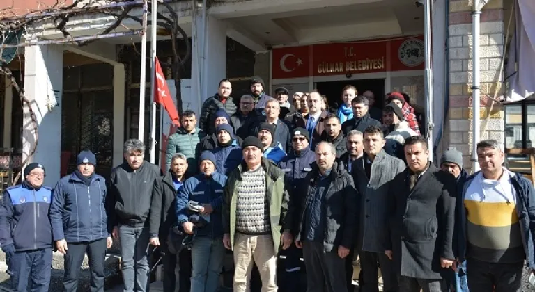 Gülnar Belediyesi Deprem Bölgesine Destek Ekibi Gönderdi