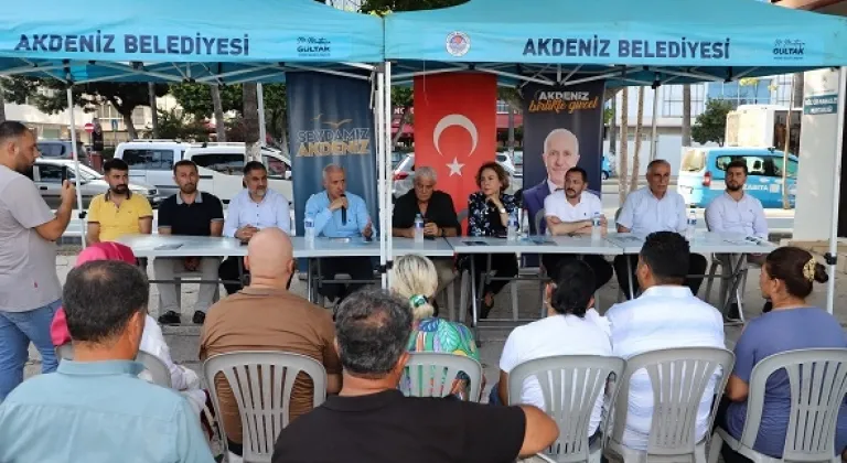 Gültak Mahalle ziyaretlerinde 