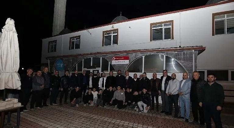 Hafız Ahmet Yüksel ile Tayyip Hoş İnegöllülerle buluştu