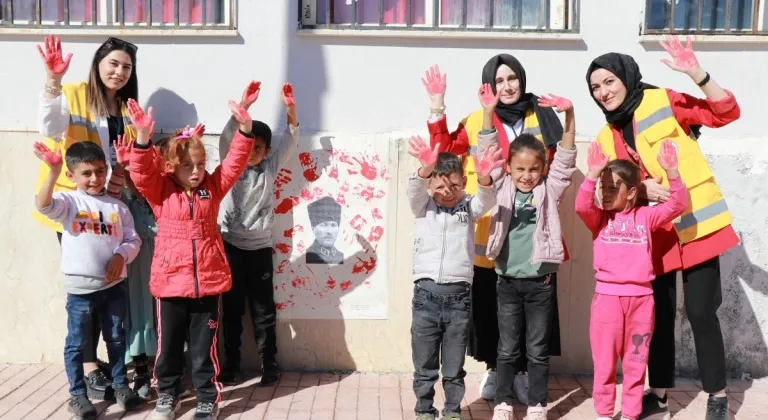 Haliliye Belediyesi çocuklar ile 29 Ekim coşkusunu yaşandı