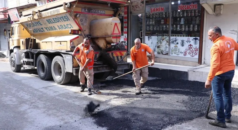 Haliliye  Belediyesi üst yapı çalışmalarına devam ediyor