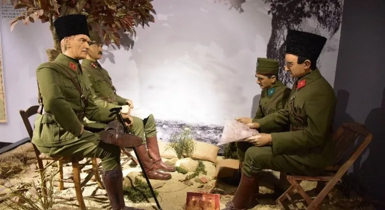 Harbiye'de tarihi ve askeri 100. yıl sergisi ziyaretçileri bekliyor