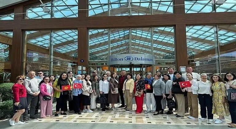 Hilton Dalaman Sarıgerme Resort ve Spa'da Kırgız Turizm Profesyonellerine Örnek Uygulamalar Sunuldu