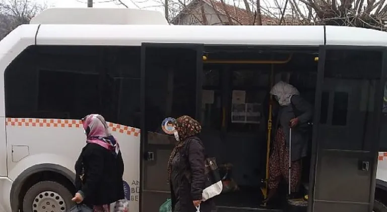 İbradı'da ücretsiz ulaşım takdir topluyor