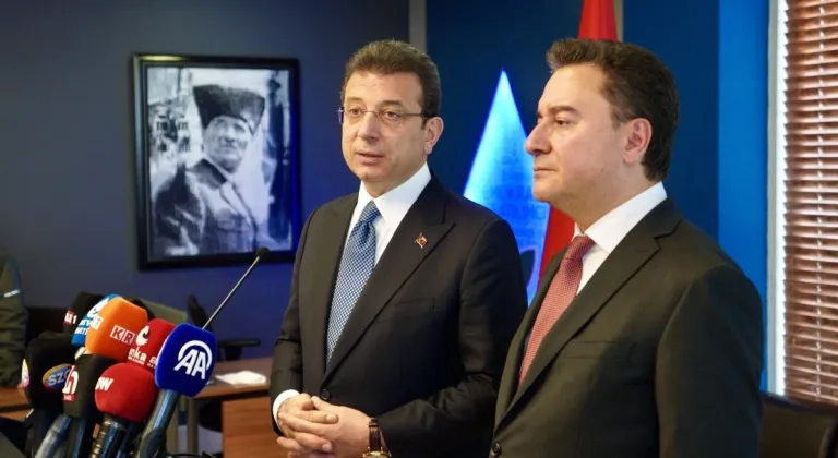 İmamoğlu ve Babacan görüşmesinde kayyum tepkisi: 'Belediye başkanını seçmek meclisin hakkıdır'