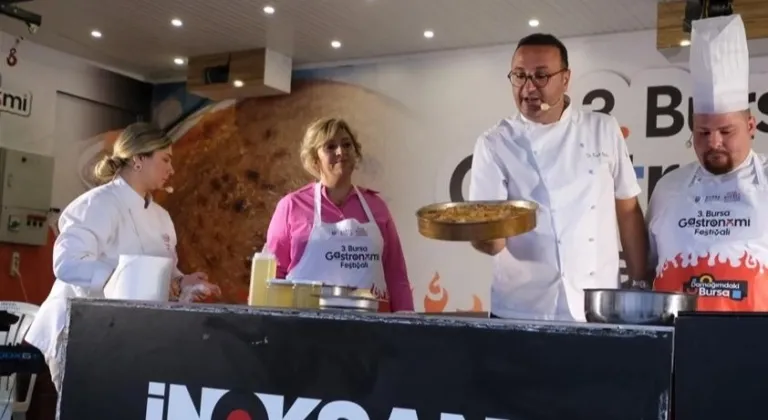 İnegöl'ün Eşsiz Lezzetleri Bursa Gastronomi Tırında Tanıtıldı