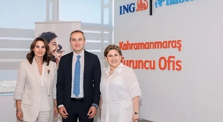 ING Türkiye, Habitat Derneği ve KAGİDER iş birliği ile Kahramanmaraş'ın yeniden kalkınmasına destek