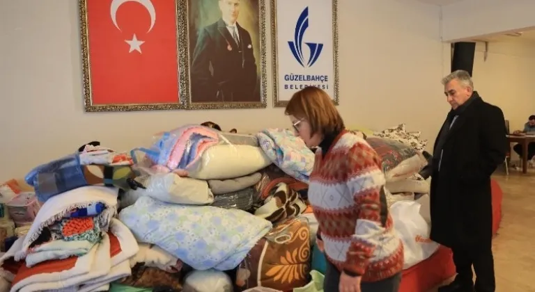 İzmir Güzelbahçe'nin kalbi depremzedelerle