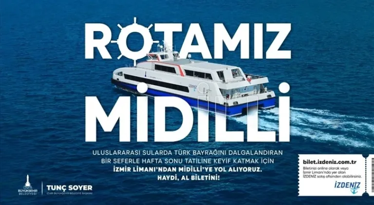 İzmir-Midilli seferlerinde gençlere yüzde 50 indirim