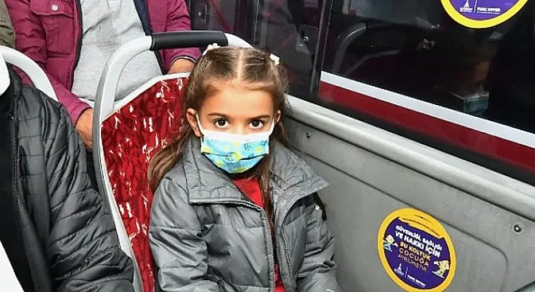 İzmir'de toplu ulaşımda çocuk öncelikli dönem