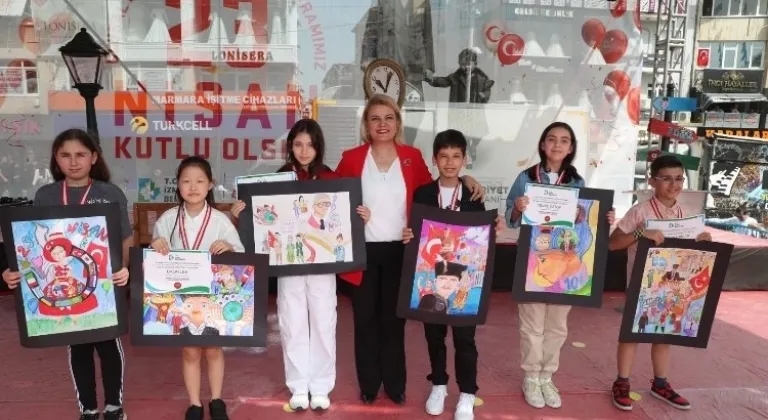 İzmit'teki Resim Yarışması Ödül Töreniyle Sonuçlandı
