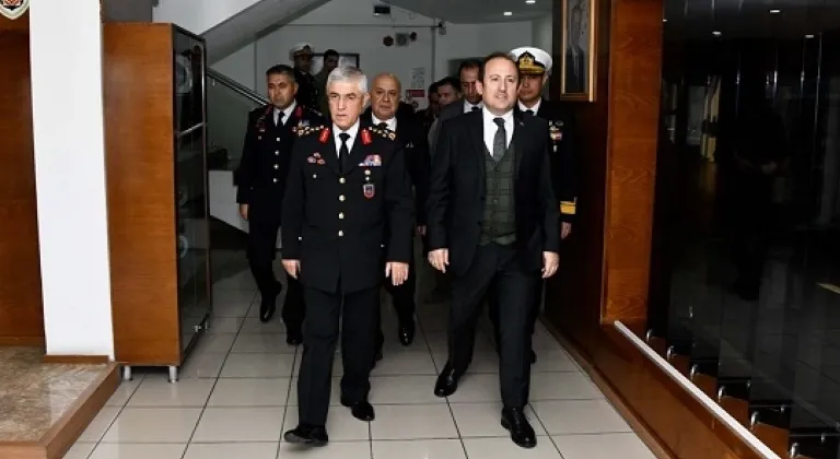 Jandarma Genel Komutanı Çetin, Mersin'de