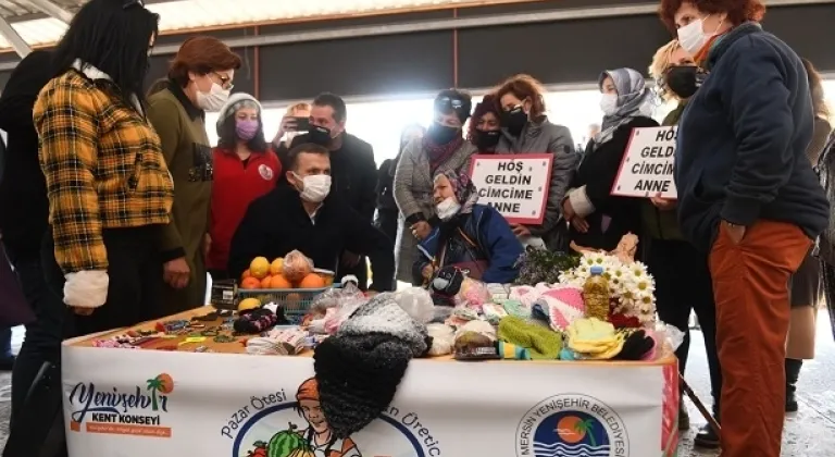 Kadın üretici pazarı ‘Cimcime Anne’ye umut oldu